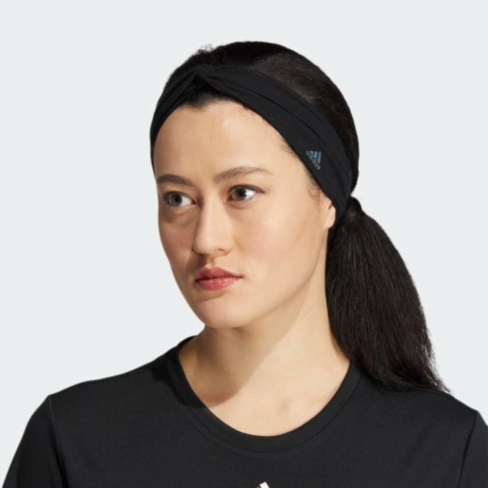 Adidas Women's Training ALPHA TWIST HEADBAND Black